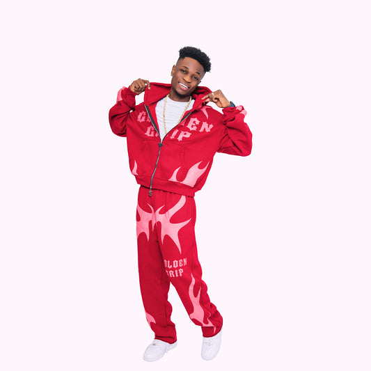 Golden Gripp red set